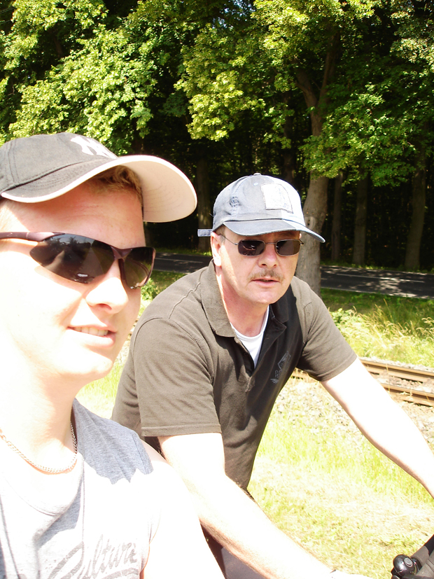 Nebeneinander fahren